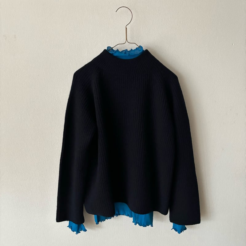 Hands of creation 強撚ガーゼフライス ハイネックプルオーバー | itono