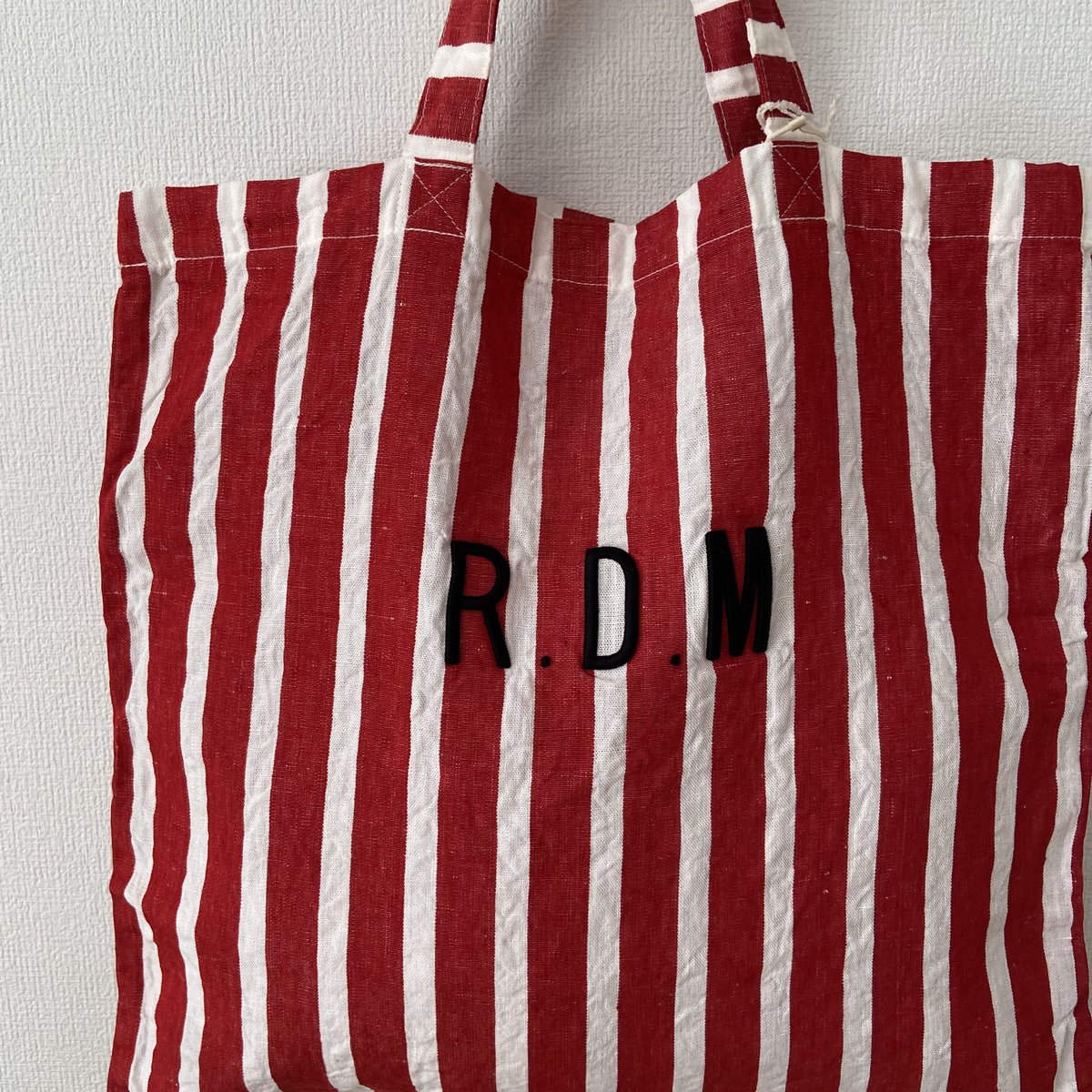 オールドマンズテーラー LETTERED BAG・Red