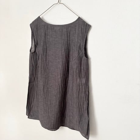 koton リサイクルコットンシルク スリットブラウス