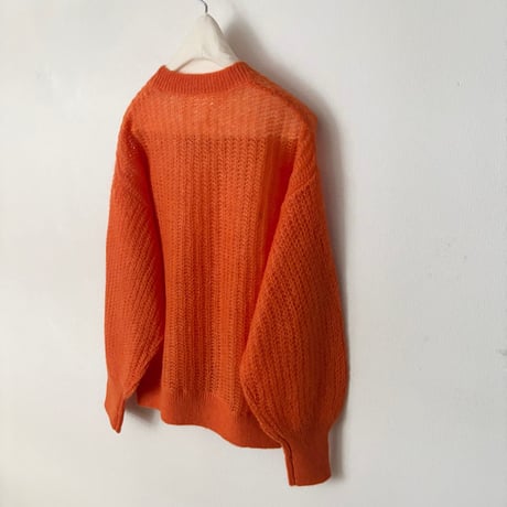 yuni wool Mohair Nylon loose プルオーバー