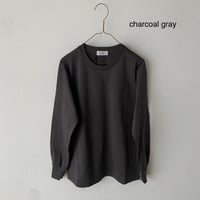 atelier naruse  バスクコットンカットソー　長袖