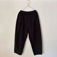 HAU  pants "kapok" ・ブラック