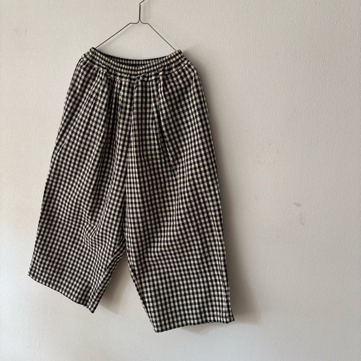 オールドマンズテーラー GINGHAM CHECK GOM PANTS | itonowa