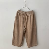 UNIVERSAL SEVEN  親子コーデュロイ ギャザーパンツ