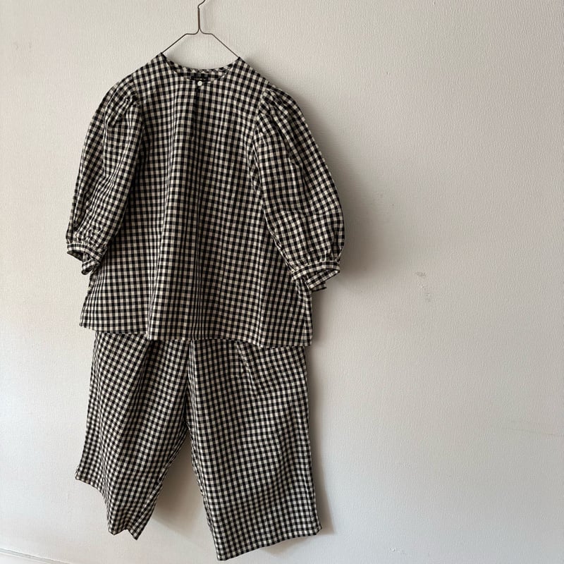 オールドマンズテーラー GINGHAM CHECK GOM PANTS | itonowa
