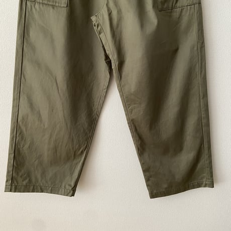 homspun 高密度ウェポンひもワイドパンツ