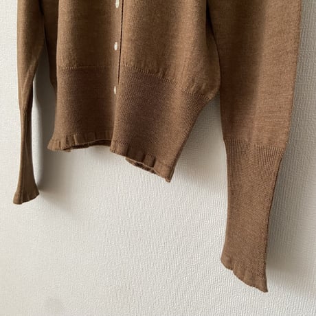 homspun 梳毛カーディガン