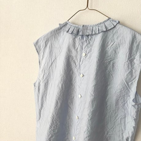 オールドマンズテーラー   PLANE SILK PLEATS ARRANGEMENT  BLOUSE