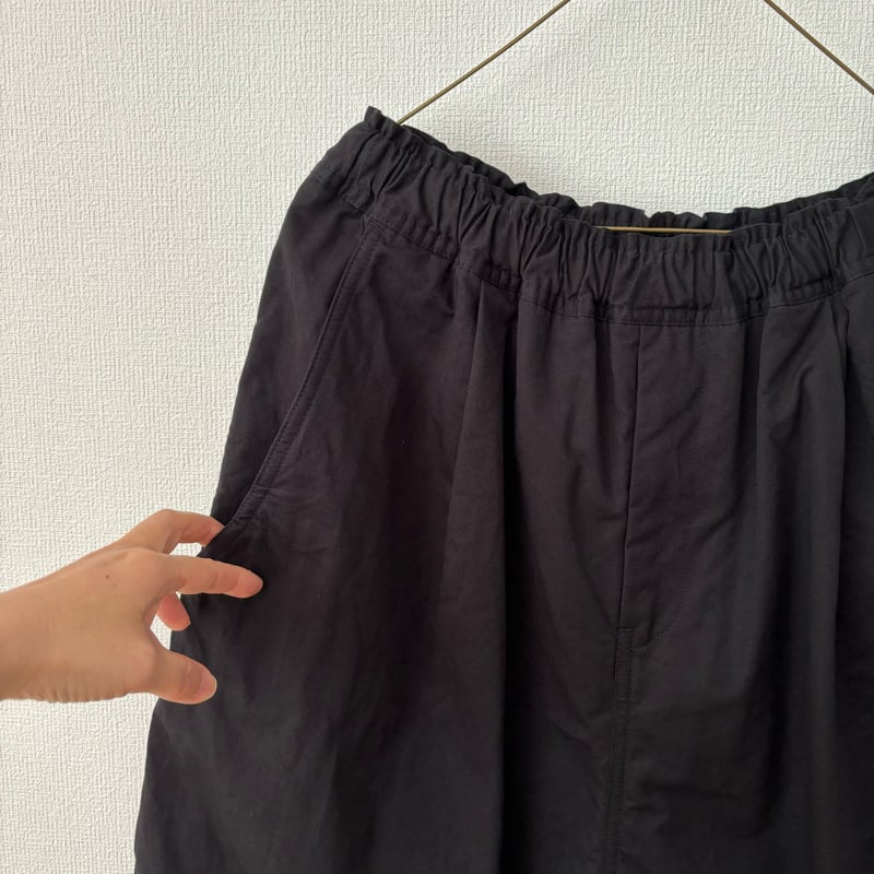 パンツ yuni Cotton Linen denim cocoon pants M yuni Cotton Linen denim cocoon pants M