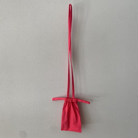 formuniform Drawstring Bag SP ＋strap NEOPINK