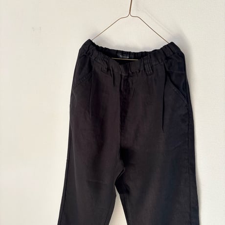 Hands of creation 40/- Twill Linen 起毛 ゆるオーバルパンツ