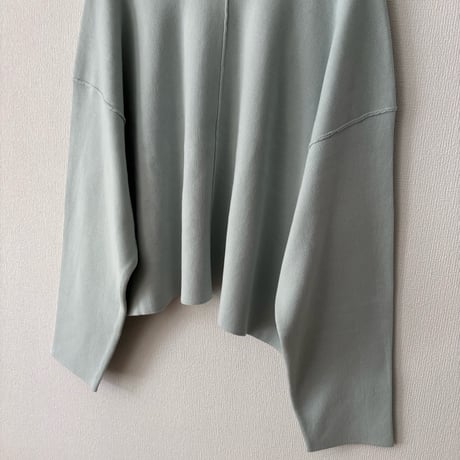 yuni  コットンスムース short knit pull over