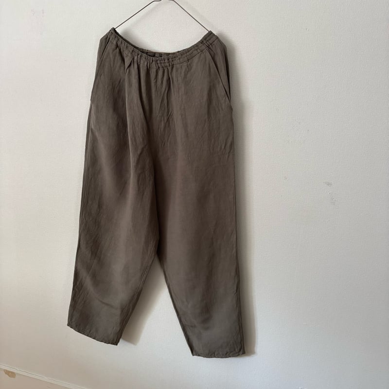 koton 麻　レーヨン　黒　テーパードパンツ　フリーサイズ 楽天市場】gym master 公式麻レーヨンテーパードパンツ｜メンズ