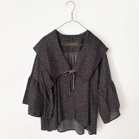 somewearclothing　変形セーラーカラーブラウス
