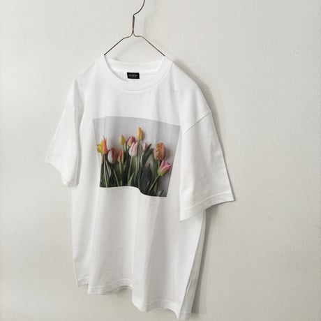 pot and tea  デジタルプリントTシャツ・チューリップ