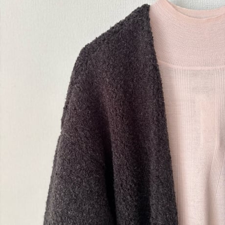 TISSU ボア フロントベルトガウン・サイズ3