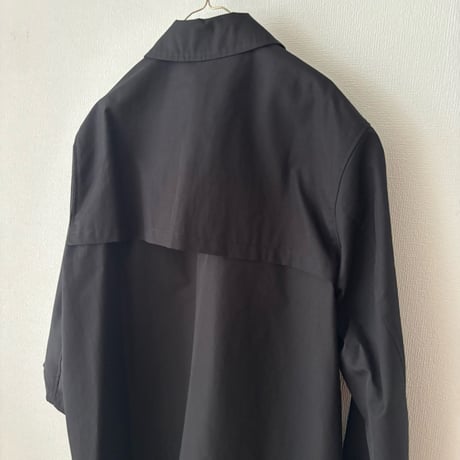 Hands of creation オーガニックコットン×RE 漁網ナイロンツイル撥水 ステンカラーコート