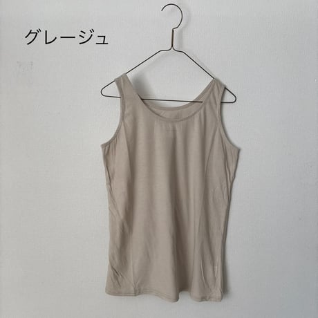 Hands of creation  60/- スーピマ天竺 ノースリーブプルオーバー