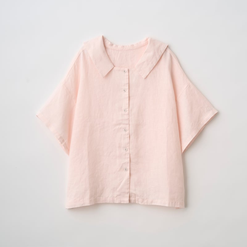 FOG LINEN WORK itonowa Life別注 フラットセーラーカラーブラウス
