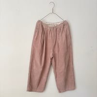 yuni  コーデュロイ gum tack pants
