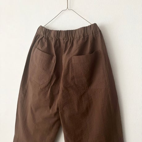 somewear clothing サッカーストライプ コクーンパンツ