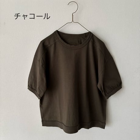 Hands of creation  天竺USAコットン ハーフスリーブ プルオーバー