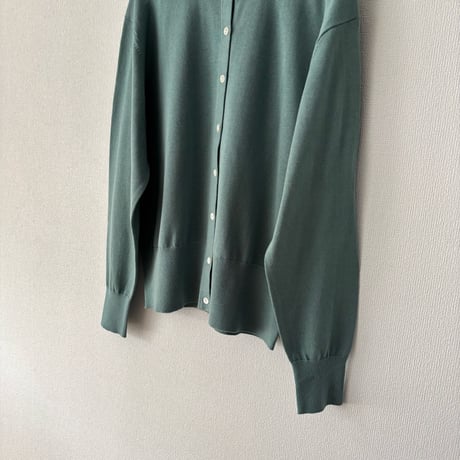homspun ソフトコンパクトヤーン クルーネックカーディガン