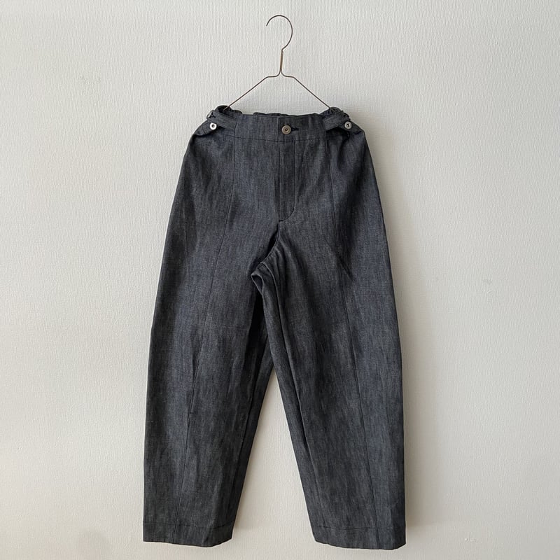 miho umezawa PLANE WEAVE DENIM unisex cocoon pa