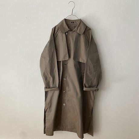 TISSU HIGH DENSITY EFFORTLESS TRENCH  ・カーキ  サイズ3