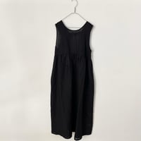 FOG LINEN WORK ノーラ ワンピース・ブラック