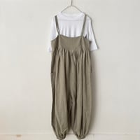 koton ソフトリネン サロペット
