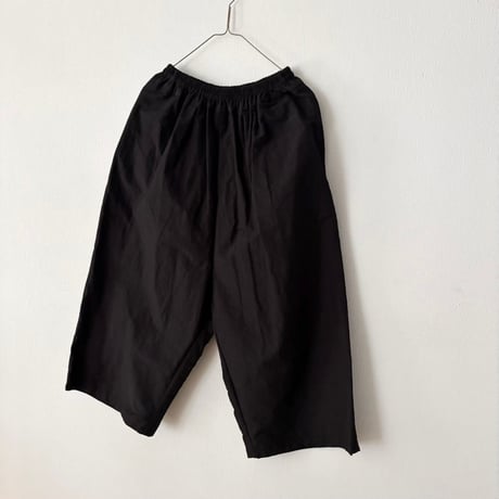 オールドマンズテーラー  COTTON LINEN SILK WASHER GUM PANTS・Black