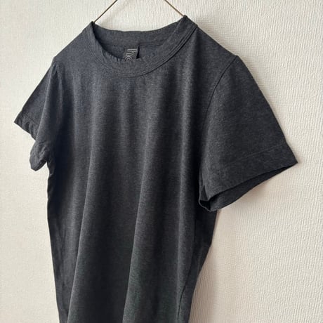 homspun 天竺Tシャツ 半袖 ・TOPダークチャコール(2026SS)