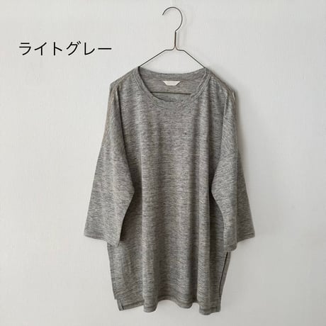 koton リネン天竺 ルーズ Tシャツ