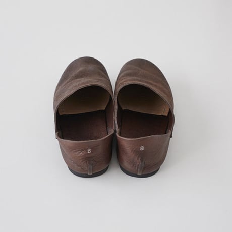 AUTTA ROOM SHOES ・DARK BROWN