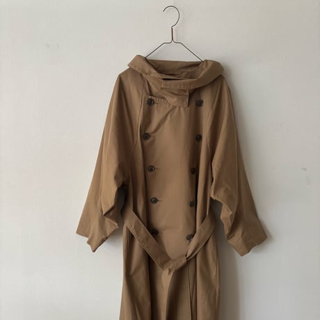 GASA＊　ワイドトレンチコート・ khaki