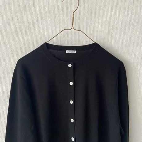 homspun ソフトコンパクトヤーン クルーネックカーディガン