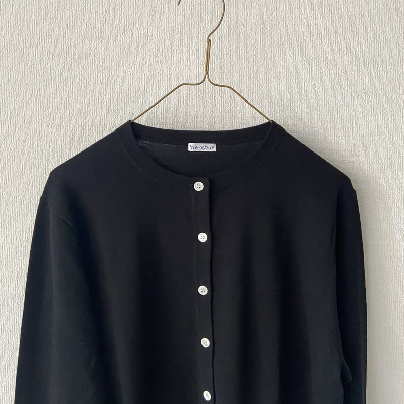 homspun ソフトコンパクトヤーン クルーネックカーディガン | itonowa homspun ソフトコンパクトヤーン クルーネックカーディガン | itonowa