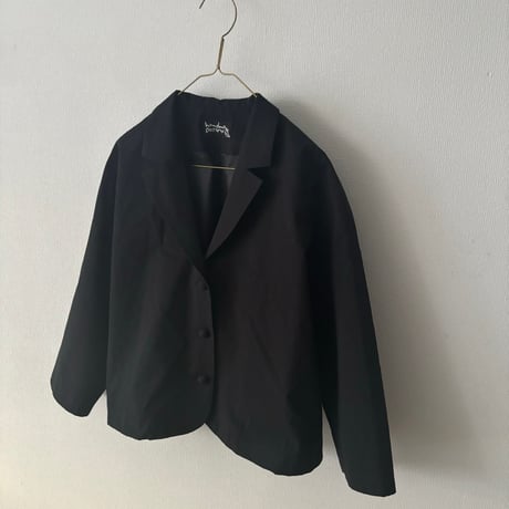 pot and tea  シルクネップテーラード ジャケット