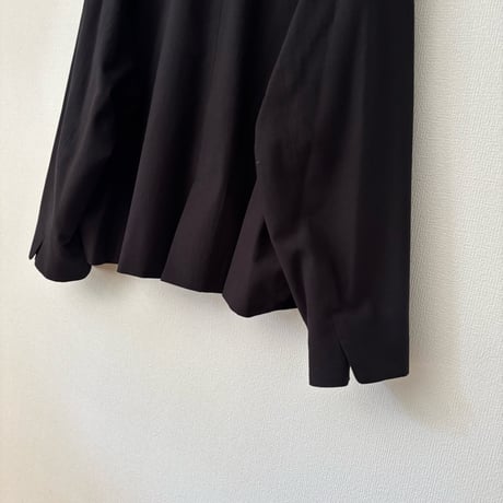 atelier naruse コットンカシミヤ テーラードジャケット・black