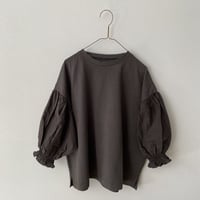 UNIVERSAL SEVEN アメリカンコットン  コンボスリーブプルオーバー