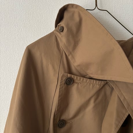 GASA＊　ワイドトレンチコート・ khaki