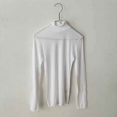 Hands of creation シアーハイツイストフライス ハイネックネックプルオーバー