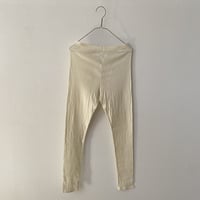 miho umezawa  SUPIMA COTTON RIB inner leggins