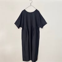 UNIVERSAL SEVEN 6オンスデニム 2way ノーカラーワンピース