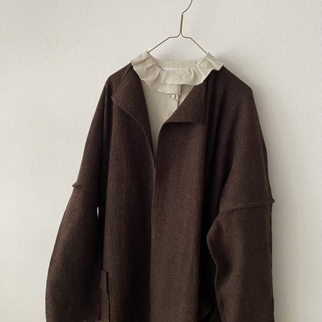 koton 縮絨ウール ローブ