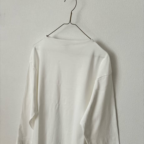 atelier naruse cotton high neck cut&sew(long sleeve)