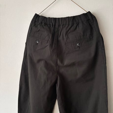 Hands of creation Organic Cotton 20/-Slub Serge イージーオーバルパンツ