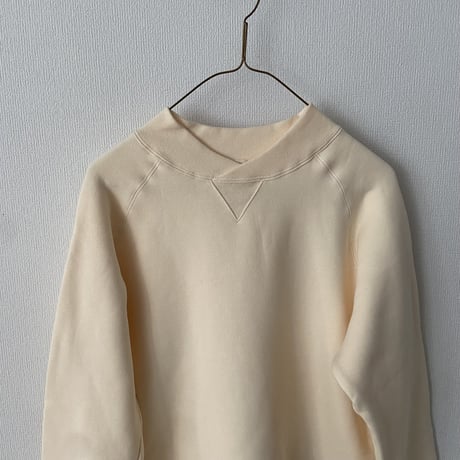 atelier naruse コットン吊り裏毛モックネックスウェット