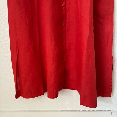 raha ramie製品染め shirts dress